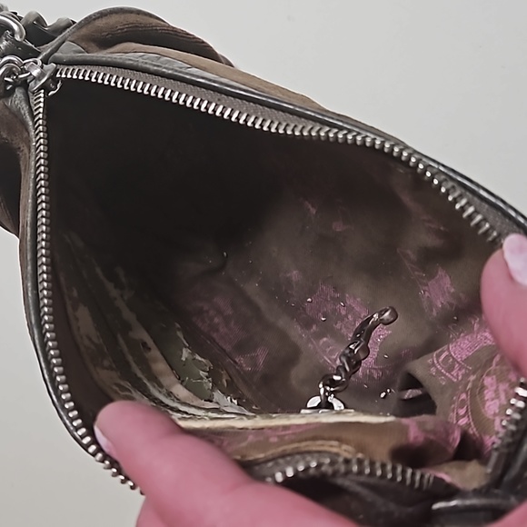 Juicy Couture y2k Vintage Brown Scottie Barrel Bag - Picture 13 of 16